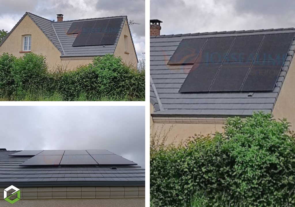 Consultez la chantier : installation de 7 panneaux photovoltaïques duonergy - rge qualipv