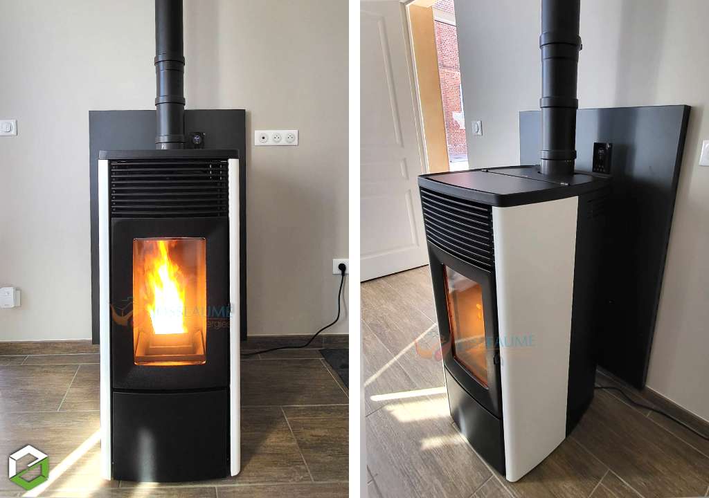 installation d'un poêle à granulés mcz - rge qualibois