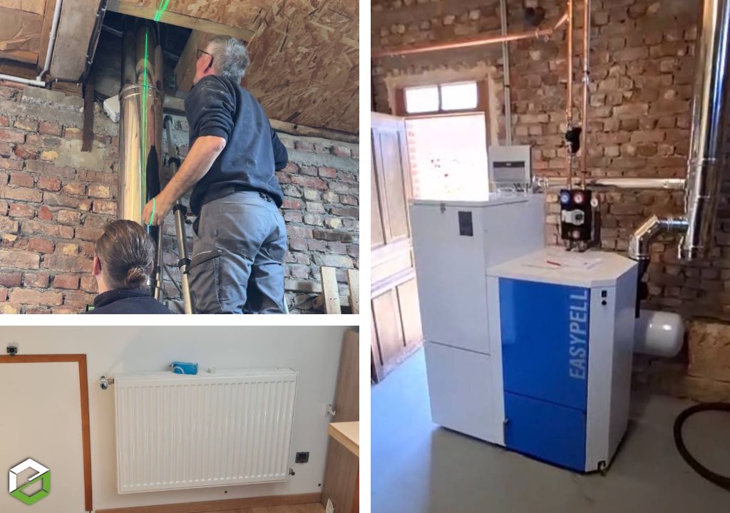 chaudière à granulés easypell pour remplacer une ancienne installation électrique