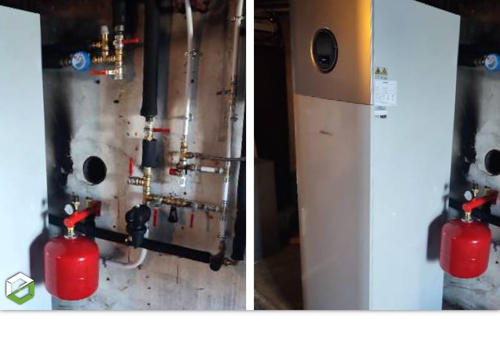 Consultez la chantier : installation pompe à chaleur air/eau hisense 