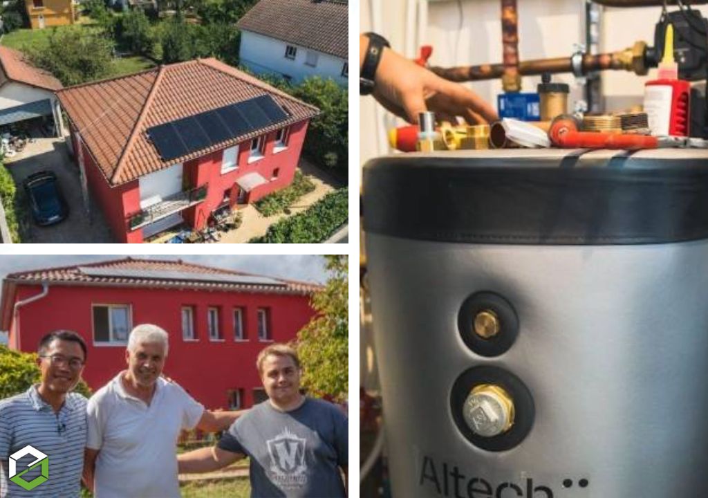 chantier de solarothermie : solution solaire performante 