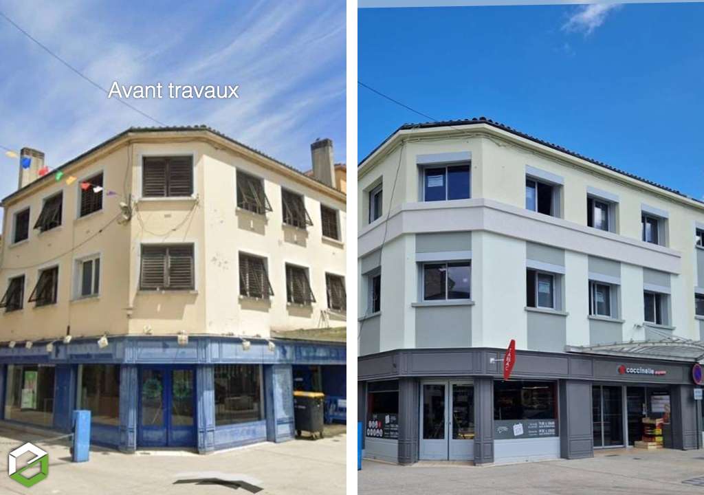 Consultez la chantier : embellissement et isolation d’une façade - ite isolation par l’extérieur - entreprise rge qualibat
