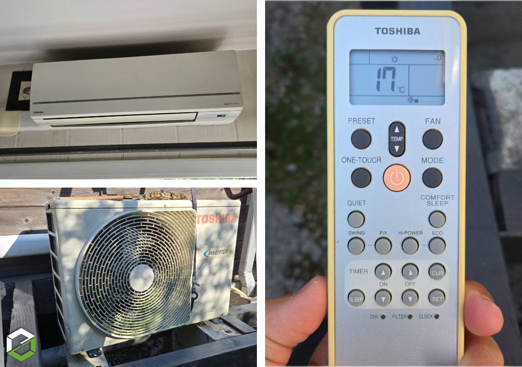 Dépannage d'une climatisation réversible Toshiba - Spécialiste de la maintenance de climatisation