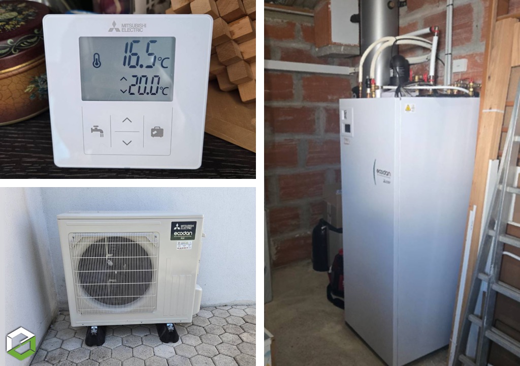 Rénovation Énergétique : Passage à l'Ecodan Mitsubishi Electric pour un chauffage plus performant et écologique !