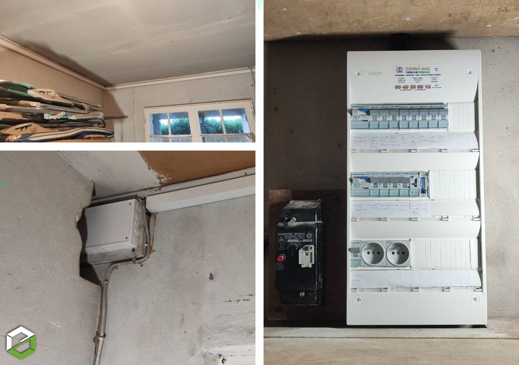 Tableau électrique non conforme, mise au norme NF C 15-100 