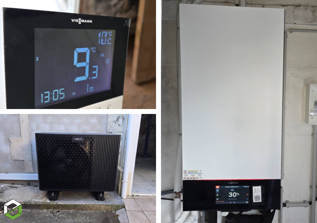 Ets THERMI-GAZ : Installation d'une pompe à chaleur Viessmann : Confort et économie d'énergie