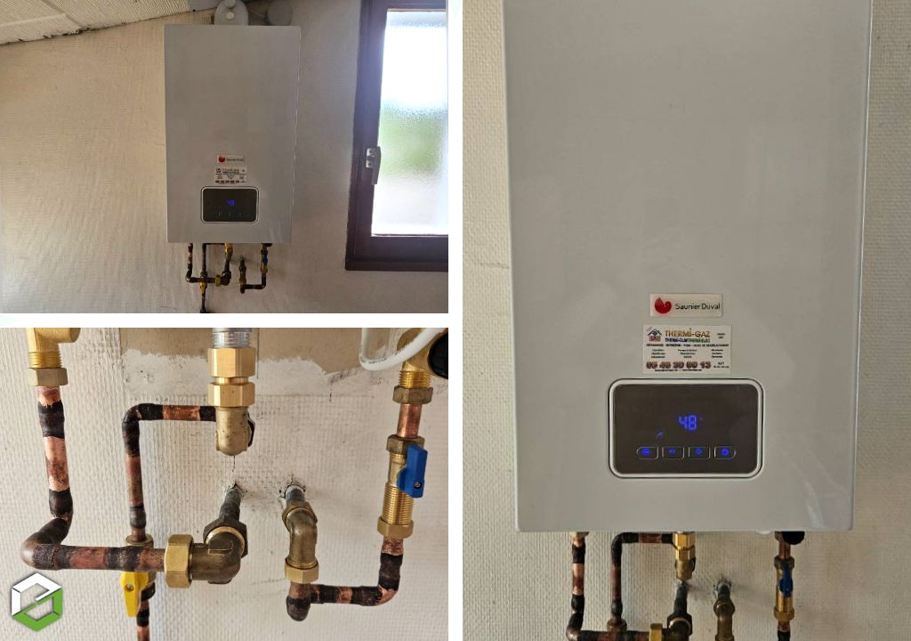 Ets THERMI-GAZ : ​Installation d'un Chauffe-Eau gaz Saunier Duval Opalia F12 : Performance et Sécurité