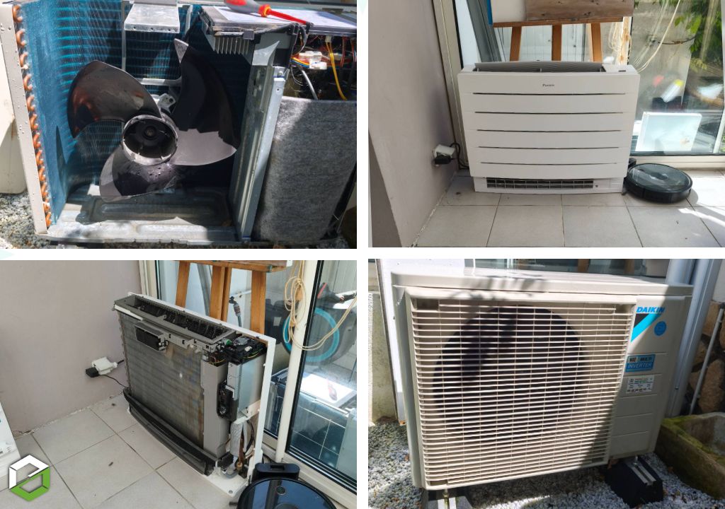 Entretien annuel d'une pompe à chaleur / climatisation Daikin