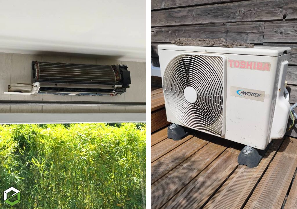 Ma climatisation coule partout, Entretien d'une climatisation réversible Toshiba