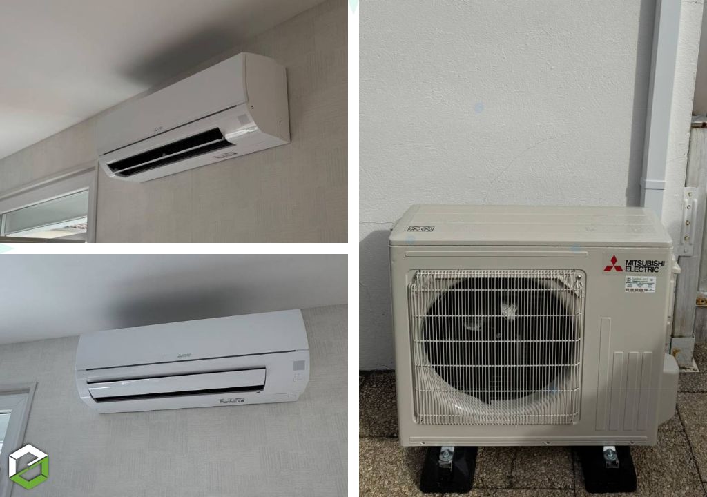 Gain de confort d'été : Fourniture et pose d'une climatisation Mitsubishi