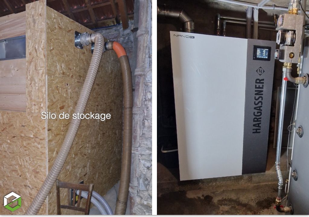 Installateur chaudière à granulés de bois Hargassner Nano PK - Entreprise RGE QualiBois