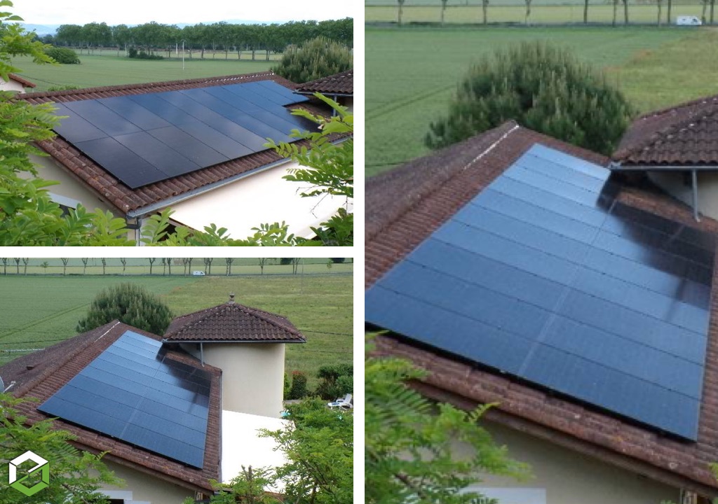 Installation d'une centrale photovoltaïque 9KWc
