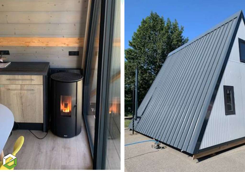 Consultez la chantier : poêle à granulés de bois itc (le tipi français)