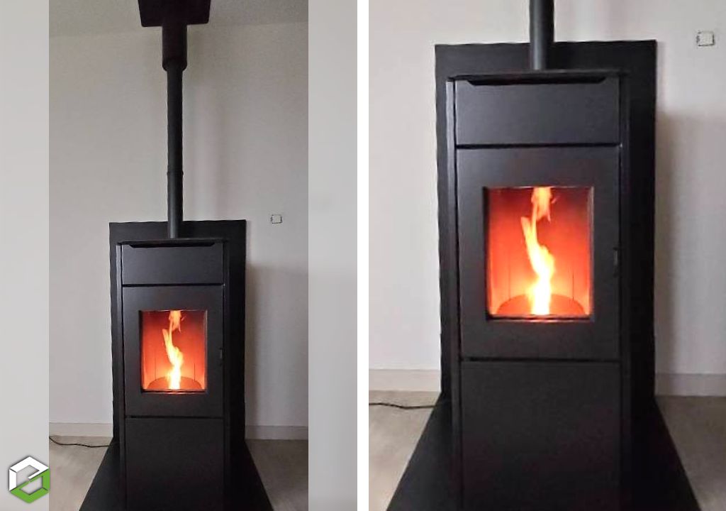 installateur de poêle à granulés de bois nobis