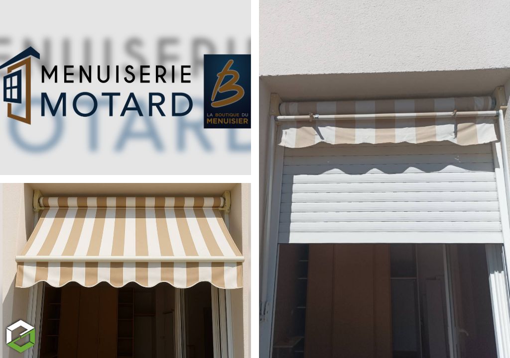 Store à projection sur mesure respectant les couleurs de copropriété-Tarn et Garonne (82)