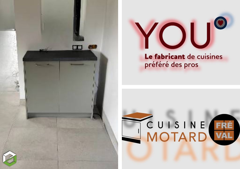 Cuisine sur mesure avec meuble TV assorti – Conception et réalisation personnalisées-Lot et Garonne (47)