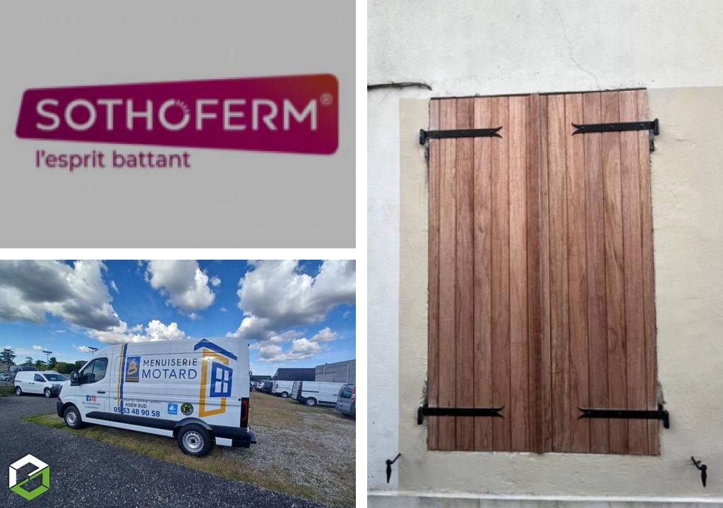 Remplacement de volets battants bois-Lot et Garonne (47)