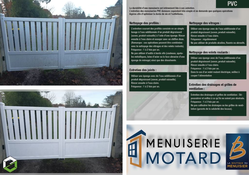 Comment nettoyer un portail PVC qui a verdi ?-Tarn et Garonne (82)