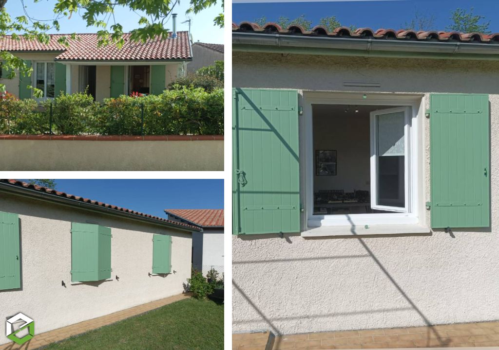  volet aluminium isolé 27mm – performance thermique & rénovation haute précision