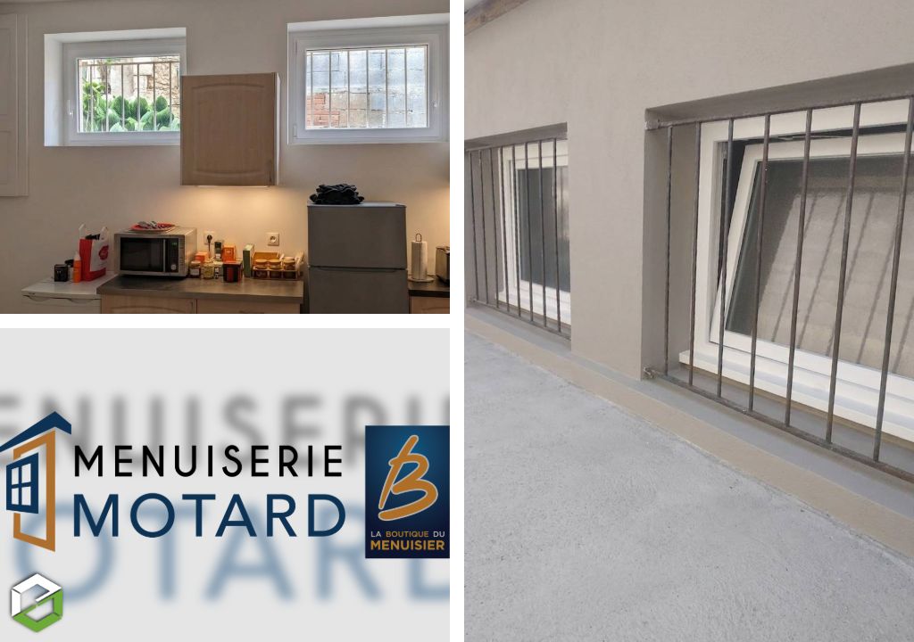 Consultez la chantier : remplacement de châssis coulissants par des ensembles 1 vantail pvc castes industrie