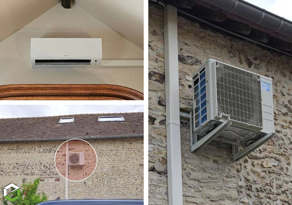 Installation d'un monosplit DAIKIN Sensira 3,5 kw 