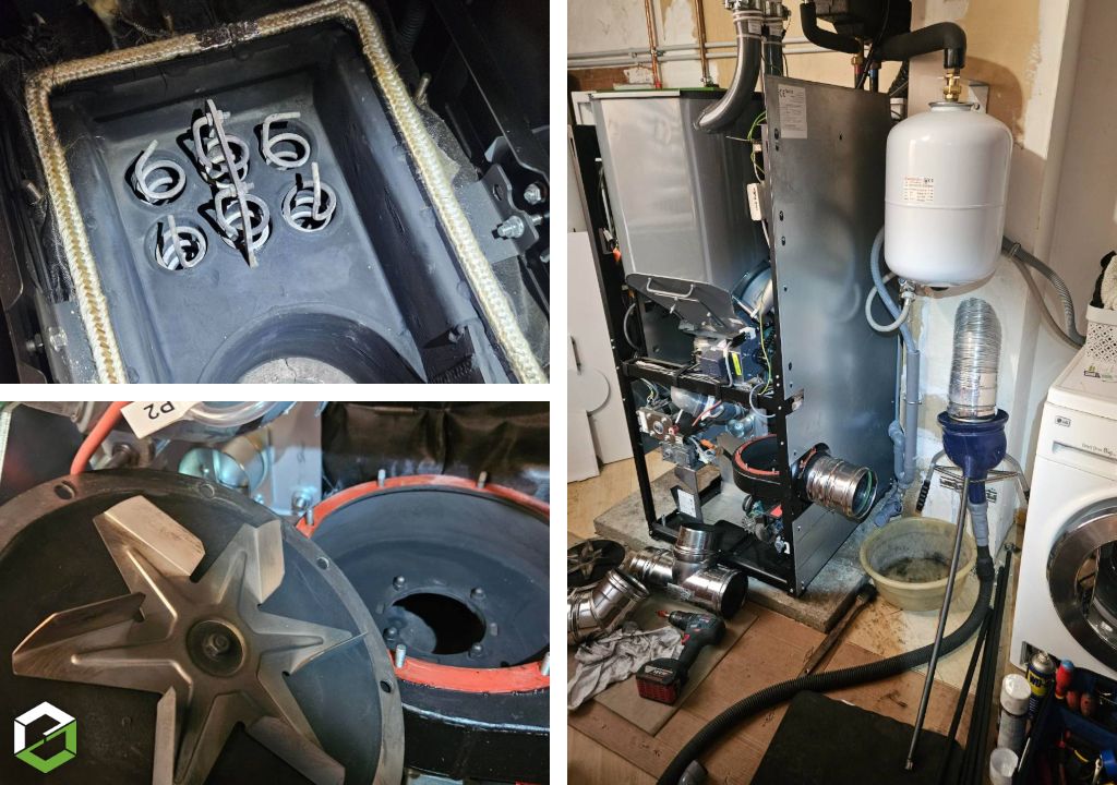 Entretien chaudière biomasse de marque OKOFEN PELLEMATIC 10 kw