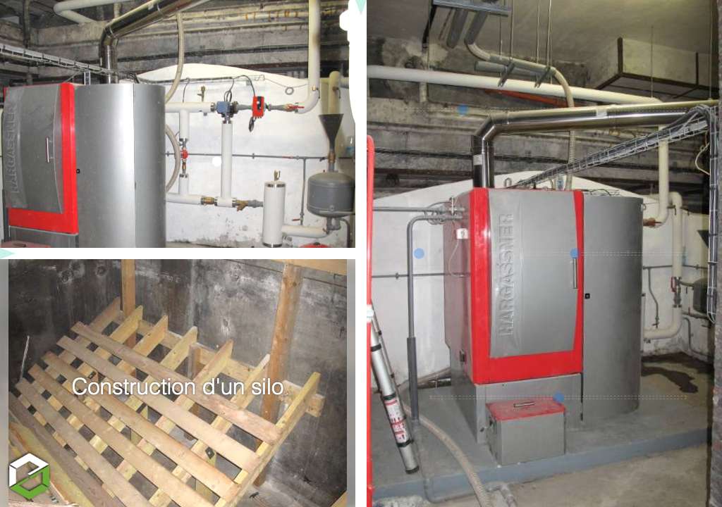 installation d'une chaudière à granulés de bois hargassner 110 kw en remplacement d'une veille chaudière fioul - entreprise rge qualibois eau