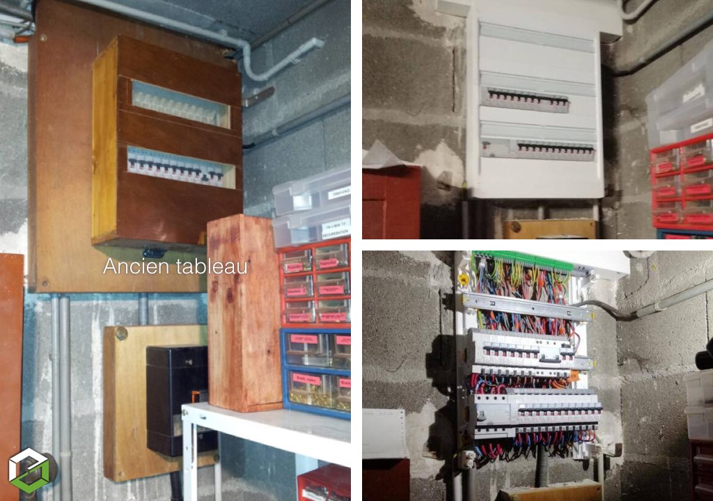 dépannage électrique - recherche des défauts électriques - mise en conformité d'un tableau électrique - remplacement et modernisation luminaires - entreprise rge