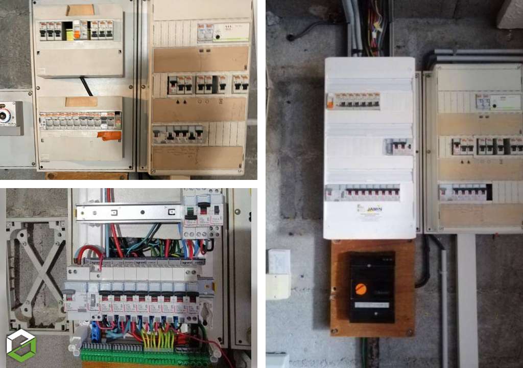 Consultez la chantier : rénovation électrique - mise en conformité d'une installation et d'un tableau électrique proche de tours - entreprise rge