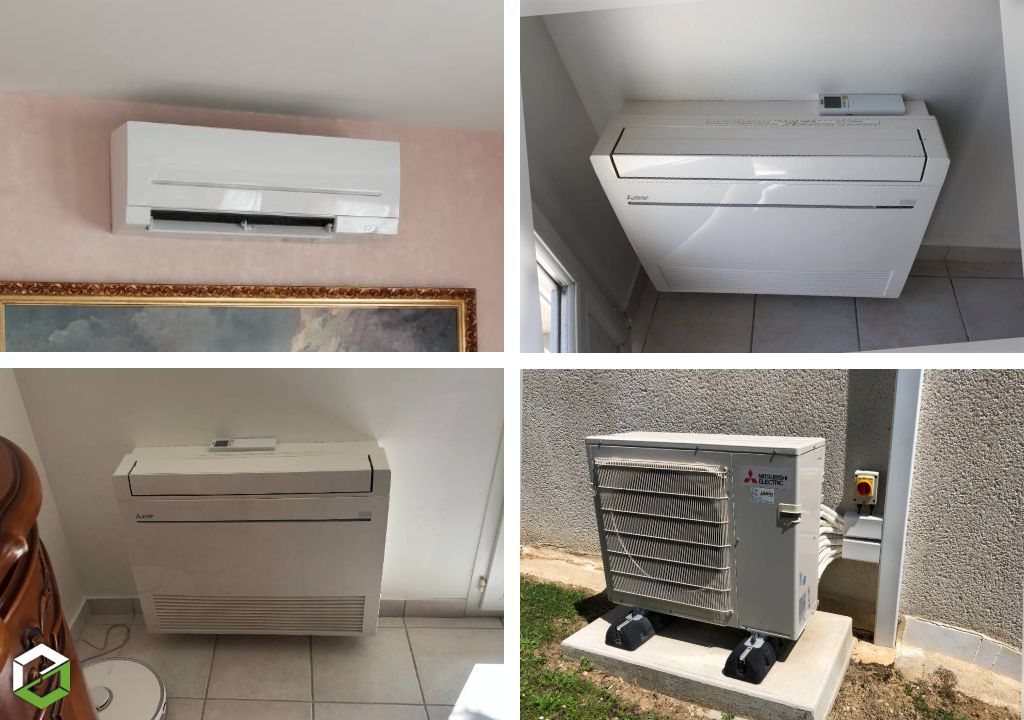 ENTRETIEN POMPE A CHALEUR AIR AIR - CLIMATISATION près de Loches au Sud de Tours - Entreprise RGE QualiPAC