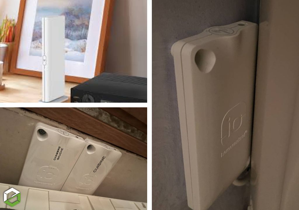dépannage installation cosytouch atlantic / thermor avec récepteur connecté sur radiateur acova - entreprise rge
