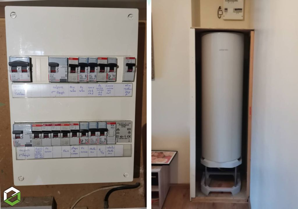 remplacement d'un chauffe eau électrique par un chauffe-eau électrique nouvelle génération atlantic - entreprise rge 