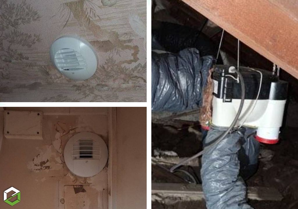Consultez la chantier : pose d'une ventilation hygroréglable contrôlée unelvent série basse consommation - entreprise rge
