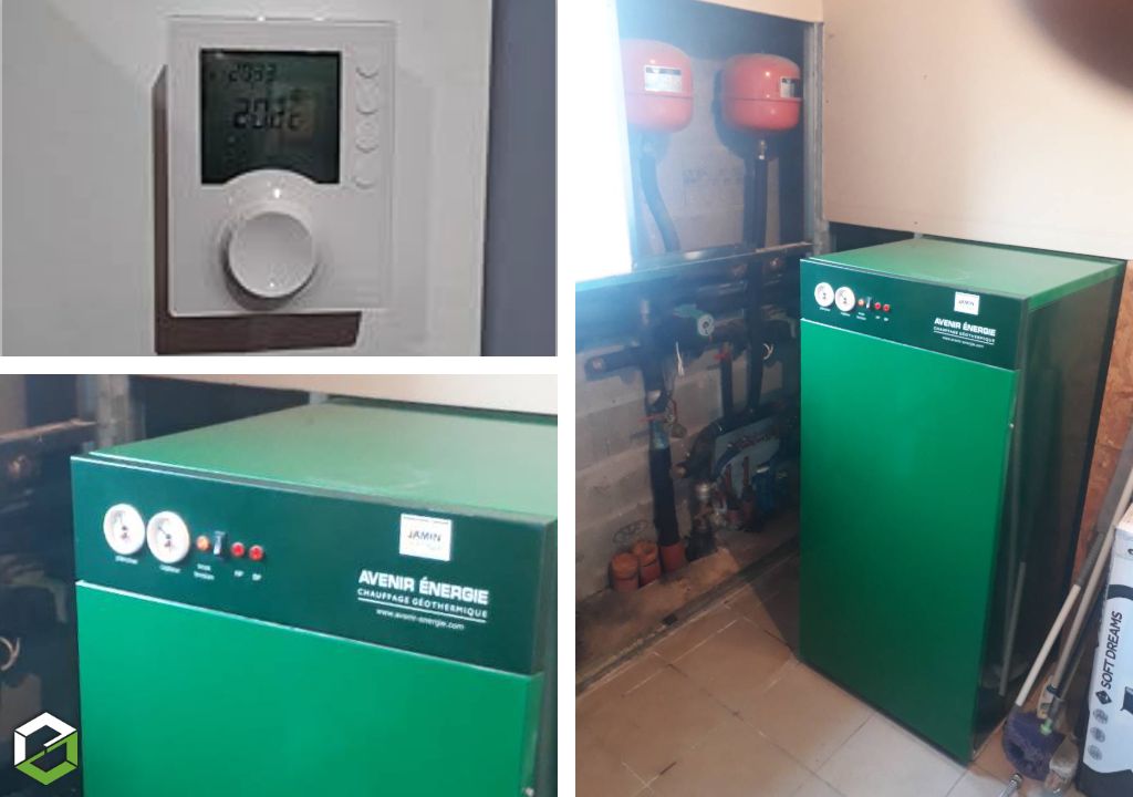 Consultez la chantier : remplacement thermostat par un thermostat électronique programmable delta dore - dépannage régulation