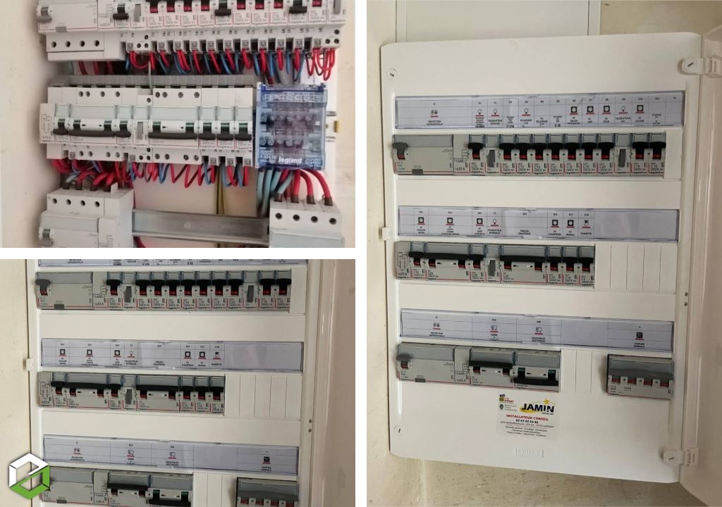 Mise en conformité d'une installation et d'un tableau électrique 