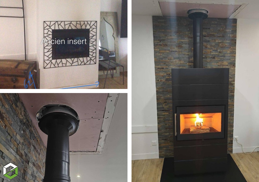  Installation d’un poêle HWAM -Côte d'Or (21)
