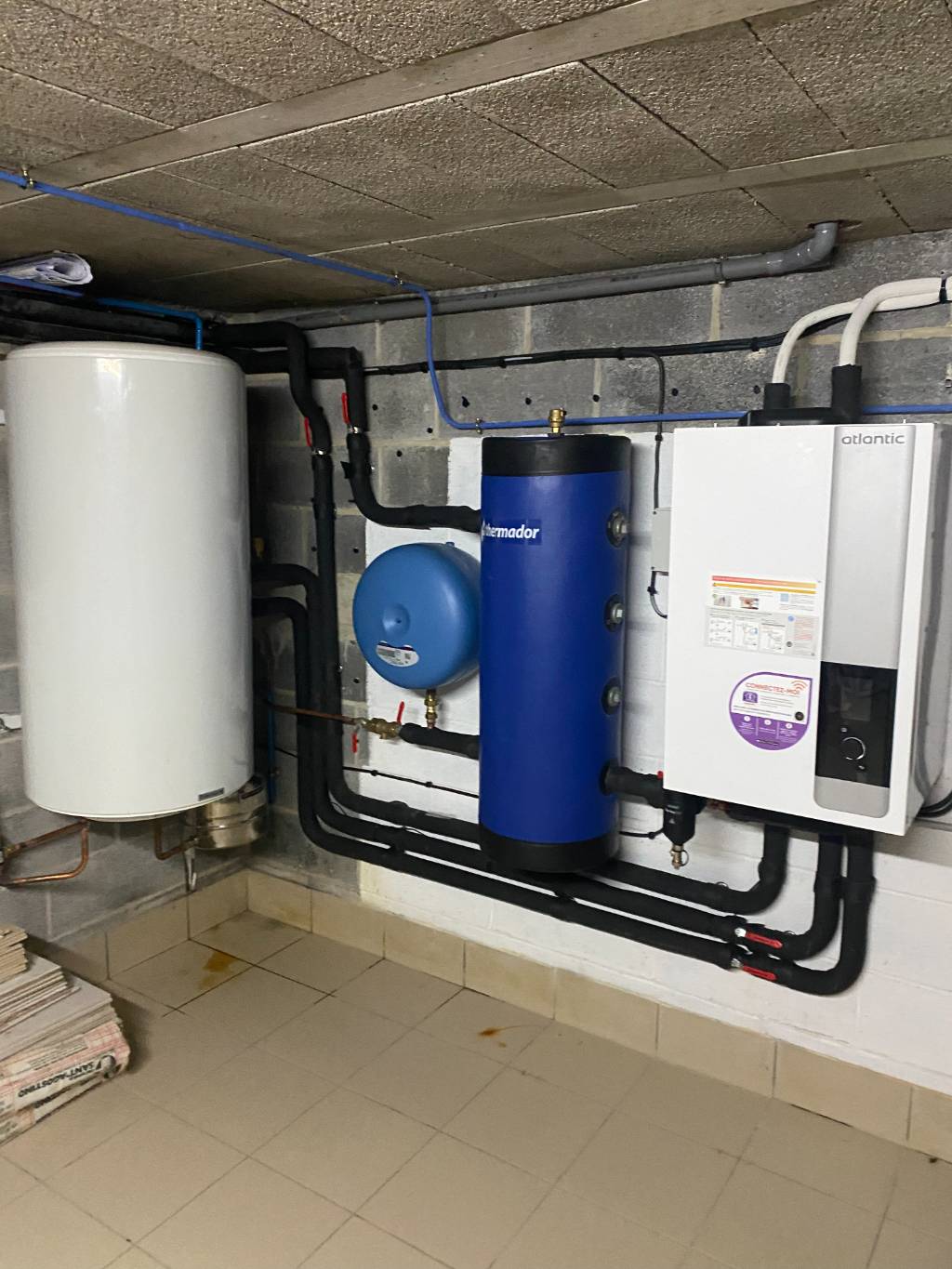 Installation d'une pompe à chaleur Atlantic - Chauffagiste ARRAS RGE 