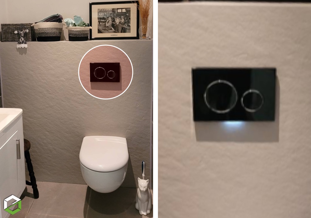 Installation d'un WC suspendu GEBERIT avec système DUOFRESH
