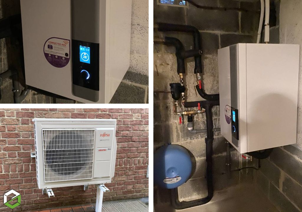 Remplacement d'une chaudière gaz par une PAC - Chauffagiste RGE