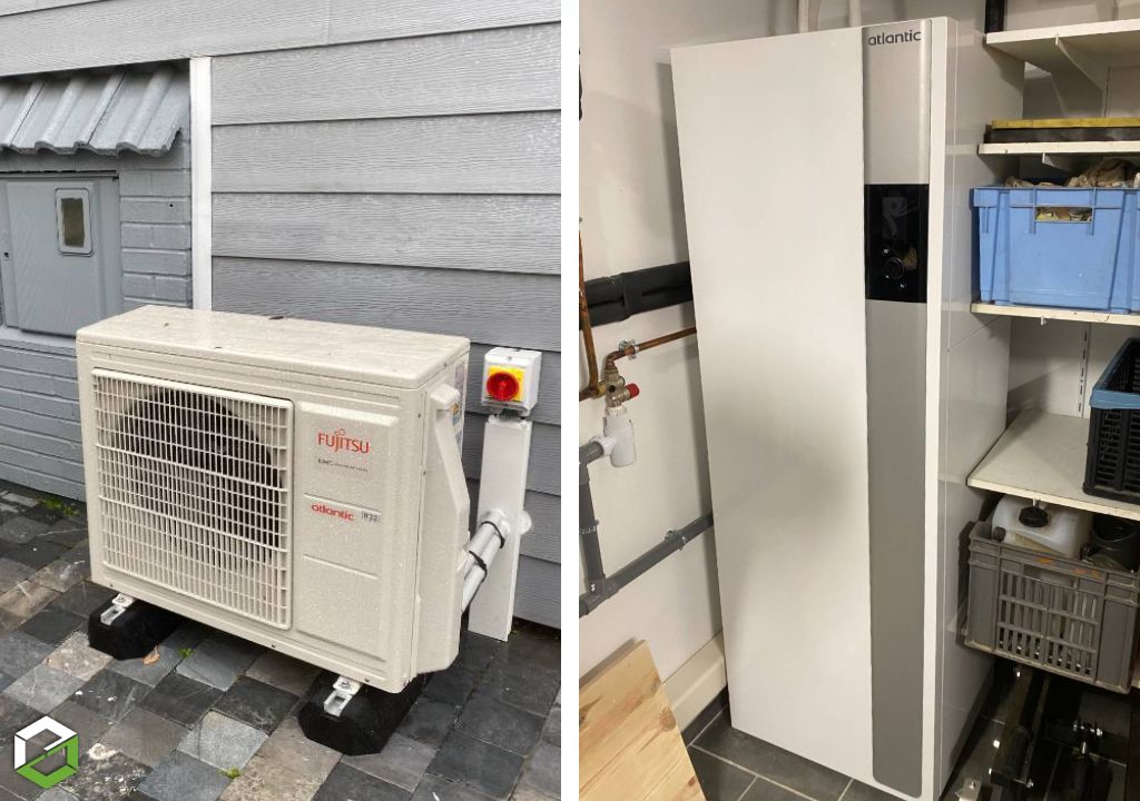 Installation d'une pompe à chaleur air/eau à la place d'une chaudière à gaz - Installateur RGE
