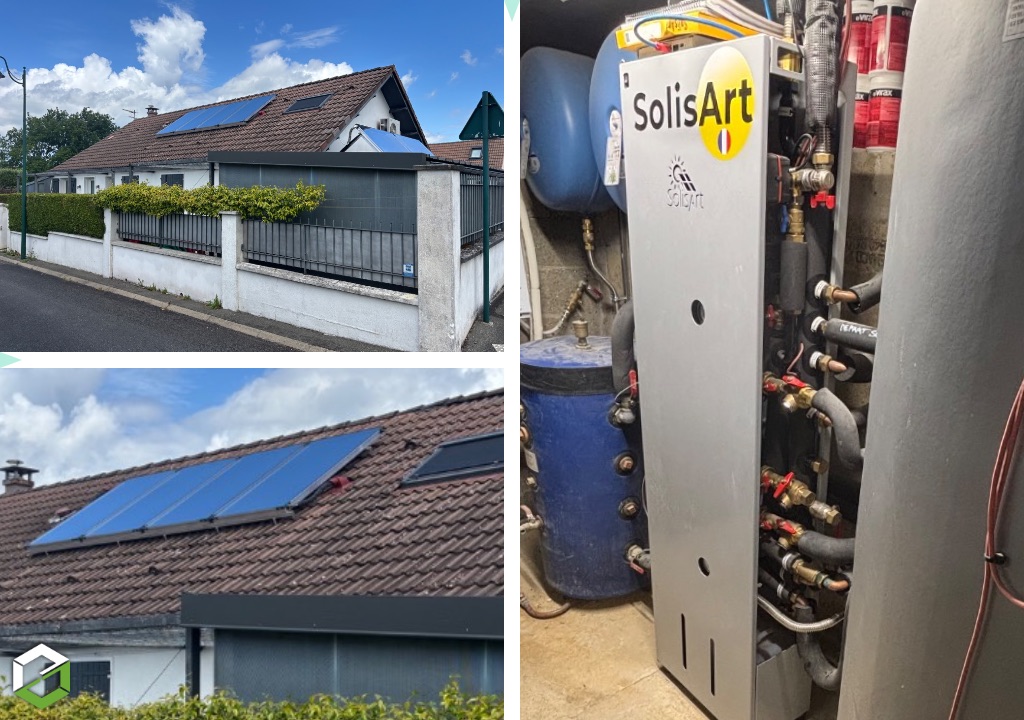 installation d’un système solaire combiné ssc solisart