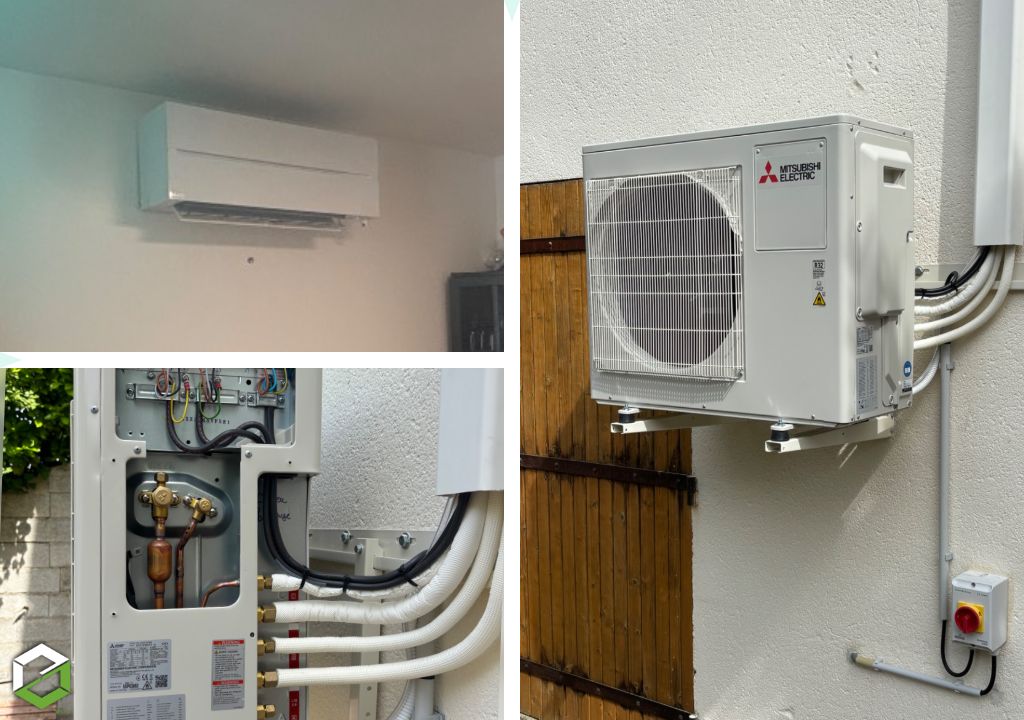 ​installateur pompe à chaleur air-air mitsubishi electric ln hyper heating