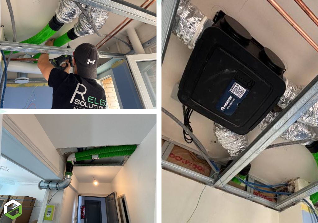 ​installation d’une vmc intelligente renson healthbox go
