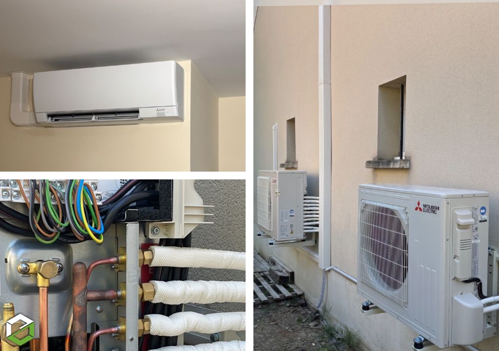 Ets R-Elec Solutions chantier de de l'installation, de l'entretien et du dépannage de Pompe à Chaleur (PAC). Chauffagiste Pompe à Chaleur à Chelles