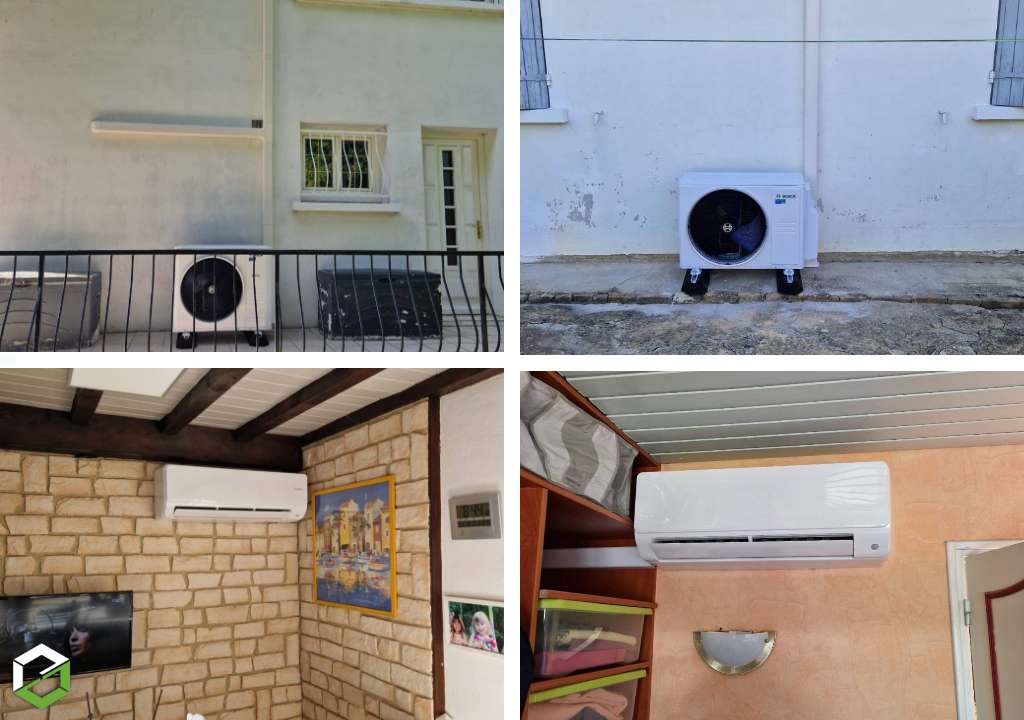installation de climatisation bosch dans une maison en isère - entreprise rge