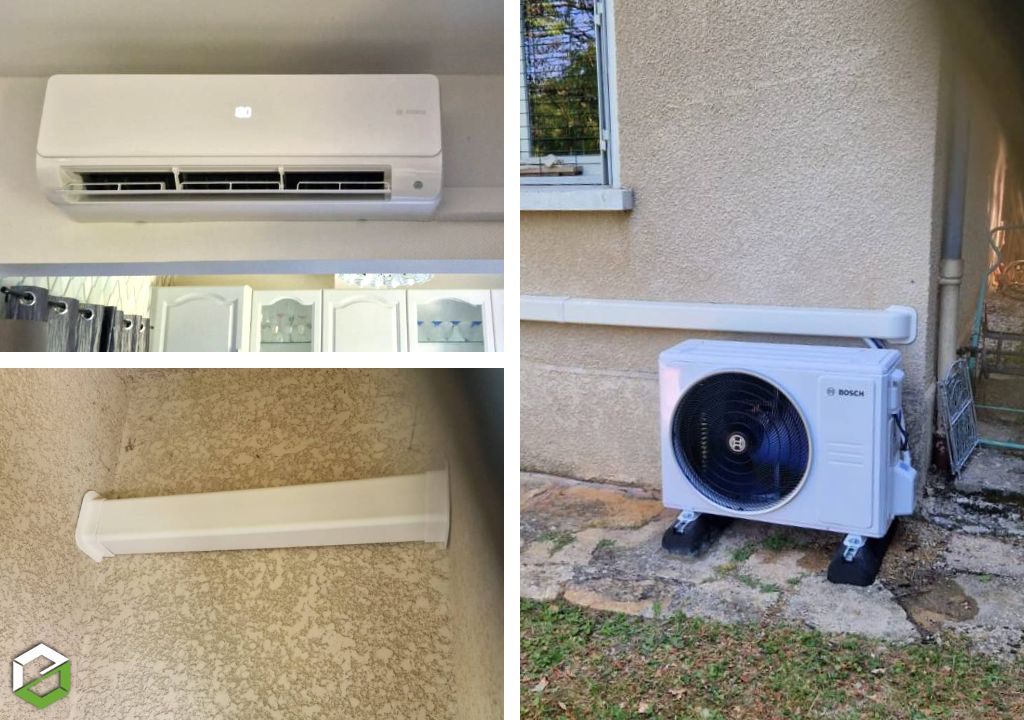 Installation d'une Climatisation BOSCH 6000i 