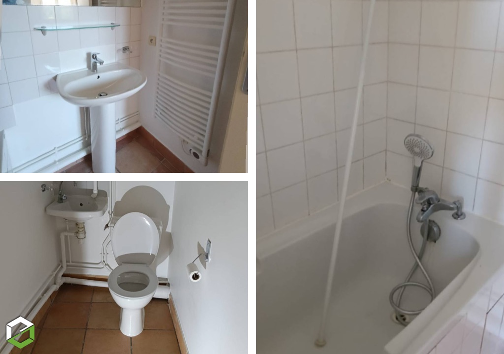 travaux de plomberie - wc, lavabo, robinetteries et sèche-serviette