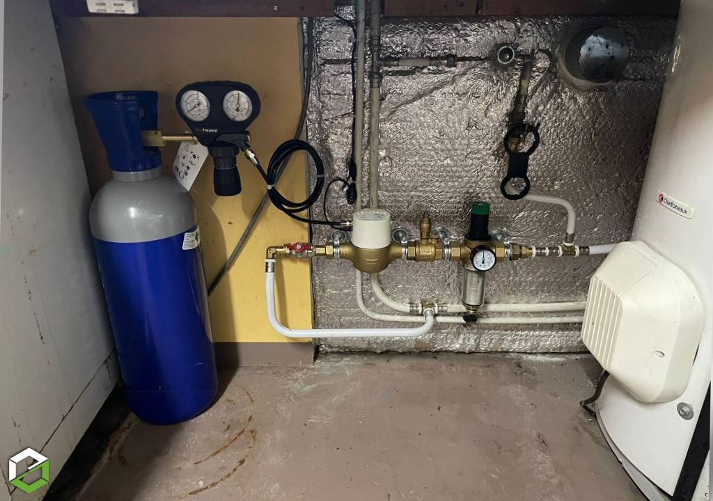 installation d'un adoucisseur d'eau solucalc