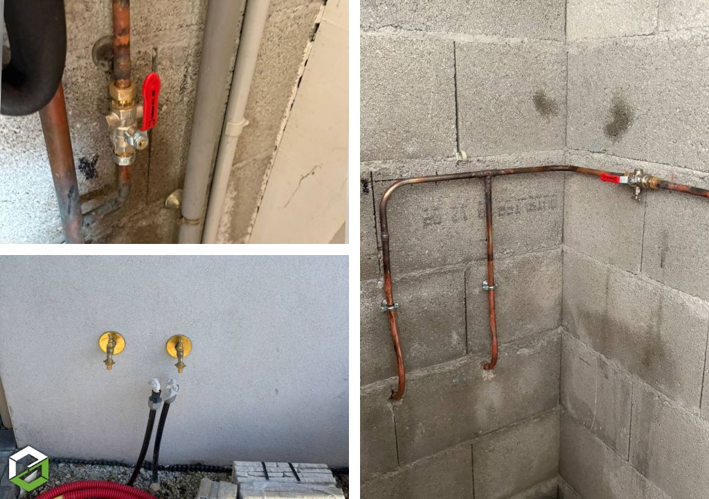 travaux de plomberie