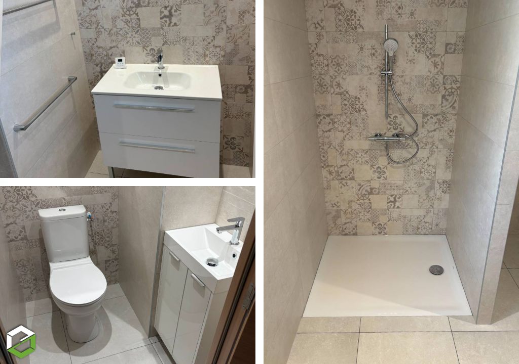 grosse rénovation d'une salle de bain
